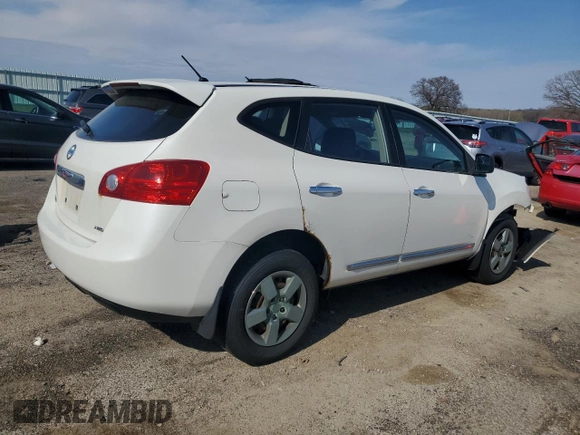 2013 Nissan Rogue SL with VIN JN8AS5MV4DW609424, listed as a Copart auction lot 54402455 with 148,966 mi miles and Non Repairable. Bid and sale history available at DreamBid. Image 3.