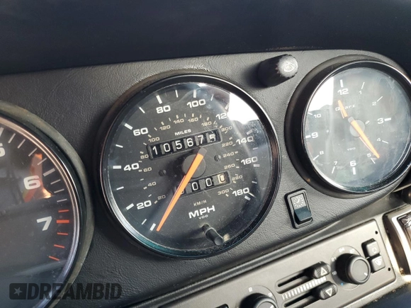 1995 Porsche 911 Carrera with VIN WP0AA2994SS323280, listed as a Copart auction lot 75304104 with 105,675 mi miles and Salvage Title. Bid and sale history available at carsss.com. Image 9.