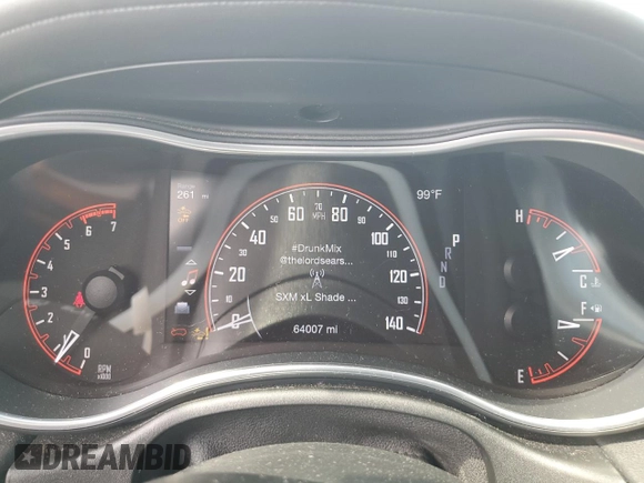 2019 Dodge Durango Citadel with VIN 1C4SDHET7KC795192, listed as a Copart auction lot 60496134 with 64,007 mi miles and Salvage Title. Bid and sale history available at DreamBid. Image 9.