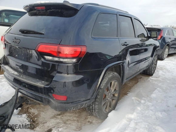 2016 Jeep Grand Cherokee Limited 75th Anniversary with VIN 1C4RJFBG3GC489262, listed as a Copart auction lot 44083455 with 115,364 mi miles and Salvage Title. Bid and sale history available at carsss.com. Image 3.