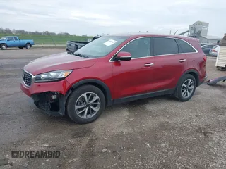 2020 Kia Sorento LX V6 with VIN 5XYPG4A52LG669865, listed as a IAAI auction lot 41897963 with 83,483 mi miles. Bid and sale history available at carsss.com. Image 18.