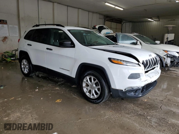 2016 Jeep Cherokee Altitude with VIN 1C4PJMAS0GW290203, listed as a Copart auction lot 52005315 with 194,787 mi miles and Salvage title. Bid and sale history available at DreamBid. Image 4.