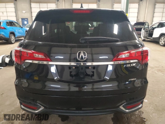 2017 Acura RDX w/Technology Pkg with VIN 5J8TB4H54HL006085, listed as a Copart auction lot 45162985 with 68,573 mi miles and Salvage Title. Bid and sale history available at carsss.com. Image 6.