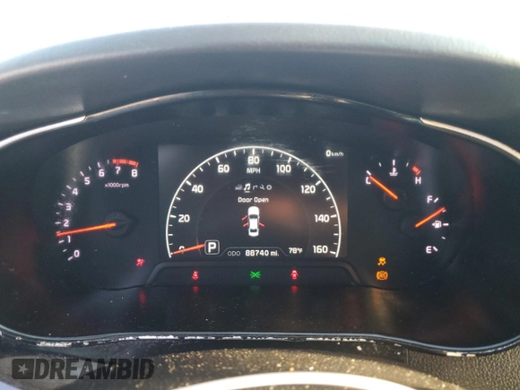 2014 Kia Cadenza Premium with VIN KNALN4D72E5124386, listed as a Copart auction lot 69717124 with 88,740 mi miles and Salvage Title. Bid and sale history available at carsss.com. Image 9.