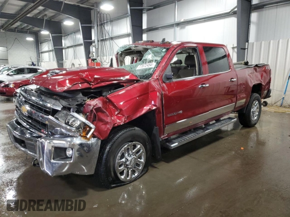 2019 Chevrolet Silverado 3500HD LTZ with VIN 1GC4KXEY1KF187526, listed as a Copart auction lot 77872454 with 32,368 mi miles and Salvage Title. Bid and sale history available at carsss.com. Image 1.