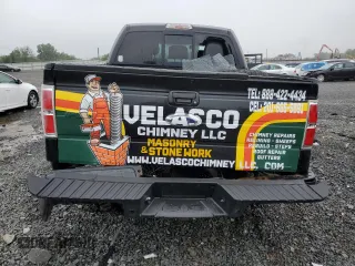 2011 Ford F-150 XL with VIN 1FTFW1EF2BFA54198, listed as a Copart auction lot 61157805 with 121,657 mi miles and Salvage title. Bid and sale history available at DreamBid. Image 6.