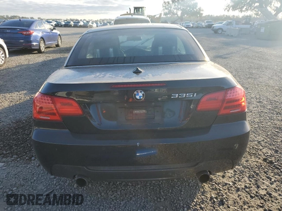 2013 BMW 3 Series 335i with VIN WBADX7C52DJ590390, listed as a Copart auction lot 80133474 with 47,839 mi miles and Salvage Title. Bid and sale history available at DreamBid. Image 6.