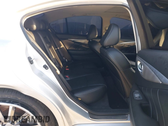 2019 Infiniti Q50 Luxe z VIN JN1EV7APXKM516277, wystawiony jako IAAI lot #41751440 z przebiegiem 52 638 mil mil oraz . Historia ofert i sprzedaży dostępna na DreamBid. Obrazek 8.