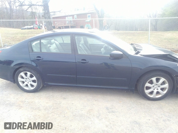 2007 Nissan Maxima 3.5 SE with VIN 1N4BA41E47C861042, listed as a IAAI auction lot 41750035 with 115,568 mi miles. Bid and sale history available at carsss.com. Image 13.
