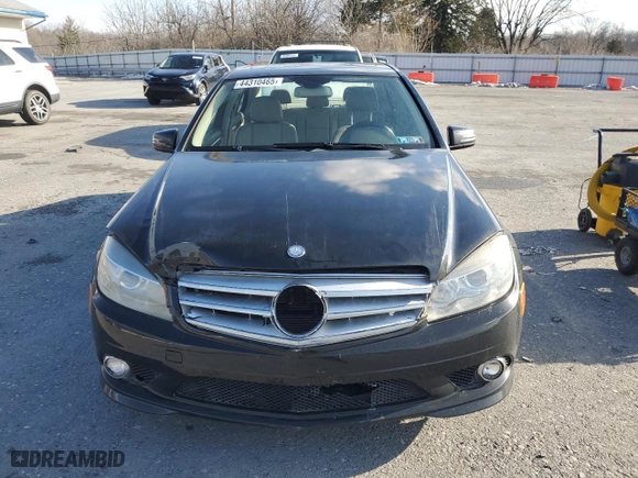 2010 Mercedes-Benz C-Class C 300 Sport with VIN WDDGF8BB2AR116880, listed as a Copart auction lot 44310465 with NaN miles and Salvage Title. Bid and sale history available at carsss.com. Image 5.