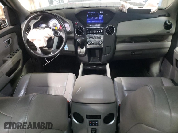 2012 Honda Pilot EX-L with VIN 5FNYF4H59CB017572, listed as a Copart auction lot 51532555 with 127,720 mi miles and Salvage Title. Bid and sale history available at DreamBid. Image 8.