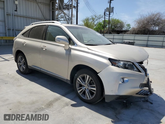 2015 Lexus RX 350 with VIN 2T2ZK1BA1FC174618, listed as a Copart auction lot 49396185 with 57,217 mi miles and Salvage Title. Bid and sale history available at carsss.com. Image 4.