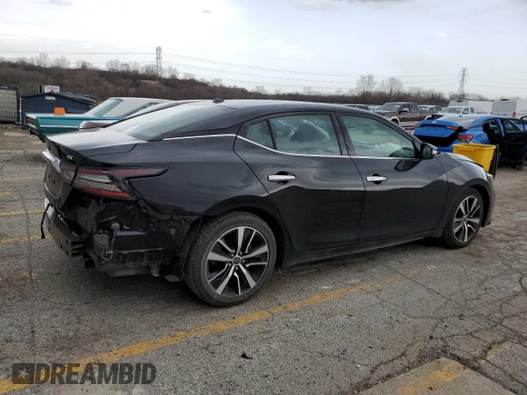2023 Nissan Maxima SV z VIN 1N4AA6CV5PC510872, wystawiony jako Copart lot #49729095 z przebiegiem 51 470 mil mil oraz Szkoda całkowita • Salvage title. Historia ofert i sprzedaży dostępna na DreamBid. Obrazek 3.