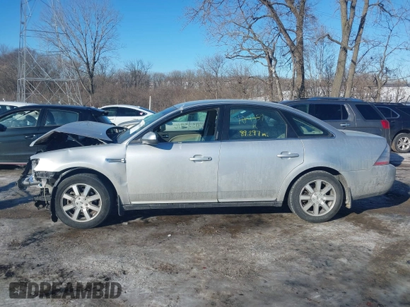 2009 Ford Taurus SEL with VIN 1FAHP24W89G104559, listed as a IAAI auction lot 41363916 with 89,297 mi miles. Bid and sale history available at carsss.com. Image 13.