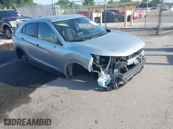 2024 Mitsubishi Eclipse Cross SE with VIN JA4ATWAA7RZ058728, listed as a IAAI auction lot 42476292 with 6,594 mi miles and . Bid and sale history available at DreamBid. Image 1.