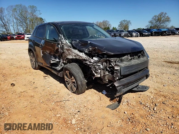 2020 Mitsubishi Outlander ES with VIN JA4AP3AU3LU008250, listed as a Copart auction lot 50710675 with 109,532 mi miles and Salvage title. Bid and sale history available at DreamBid. Image 11.
