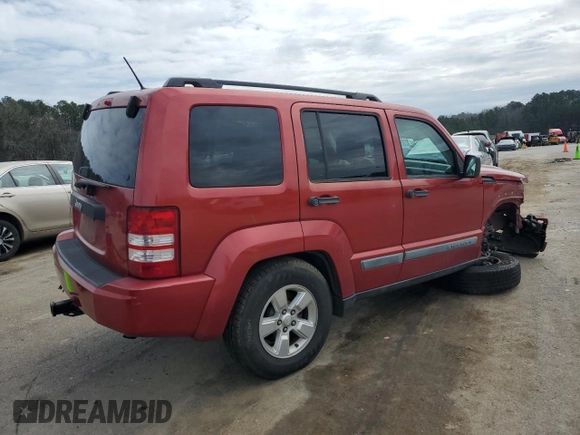 2010 Jeep Liberty Sport with VIN 1J4PP2GK5AW181358, listed as a Copart auction lot 47286945 with 223,243 mi miles and Salvage Title. Bid and sale history available at DreamBid. Image 3.