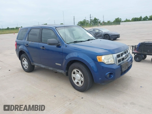 2008 Ford Escape XLS with VIN 1FMCU02Z18KE02392, listed as a IAAI auction lot 42756103 with 129,444 mi miles and . Bid and sale history available at DreamBid. Image 1.