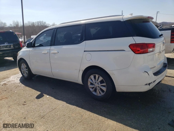 2015 Kia Sedona LX with VIN KNDMB5C1XF6044901, listed as a Copart auction lot 46844775 with 116,659 mi miles and Salvage Title. Bid and sale history available at carsss.com. Image 2.