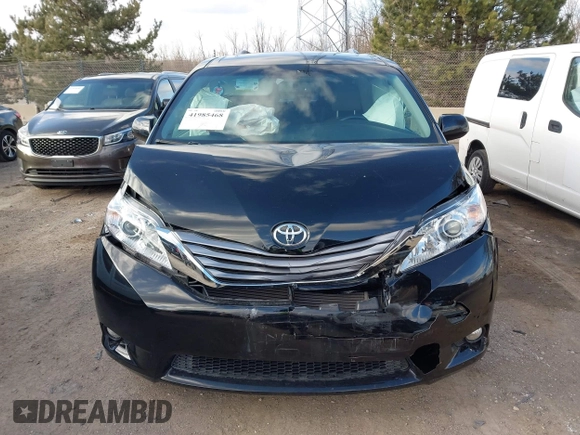 2015 Toyota Sienna XLE with VIN 5TDYK3DC2FS651400, listed as a IAAI auction lot 41985468 with 122,335 mi miles and . Bid and sale history available at DreamBid. Image 12.