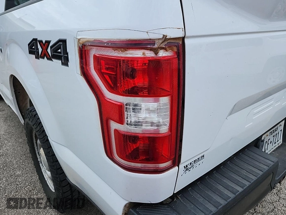 2018 Ford F-150 XL with VIN 1FTMF1EB8JKF43215, listed as a IAAI auction lot 42835300 with 126,575 mi miles and . Bid and sale history available at DreamBid. Image 2.