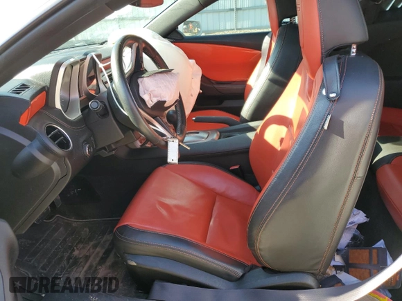 2015 Chevrolet Camaro SS with VIN 2G1FK1EJ4F9305438, listed as a Copart auction lot 58135185 with 62,966 mi miles and Salvage title. Bid and sale history available at DreamBid. Image 7.
