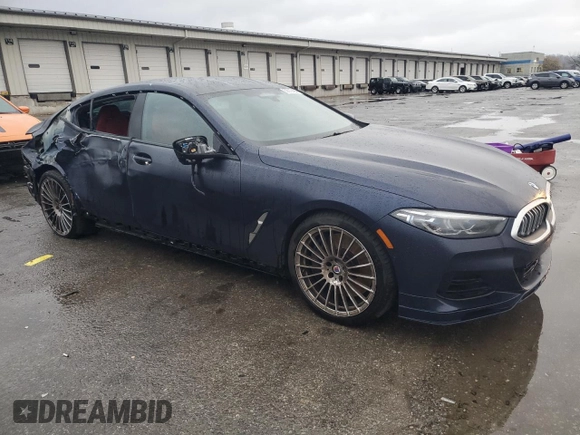 2023 BMW 8 Series z VIN WBAGX0C14PCM99664, wystawiony jako Copart lot #82912494 z przebiegiem 20 899 mil mil oraz Szkoda całkowita • Salvage title. Historia ofert i sprzedaży dostępna na DreamBid. Obrazek 4.