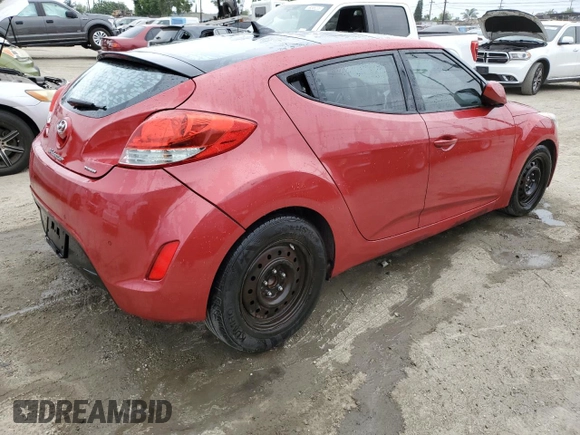 2012 Hyundai Veloster w/Gray Int with VIN KMHTC6AD8CU026797, listed as a Copart auction lot 58638025 with 149,144 mi miles and Clean title. Bid and sale history available at DreamBid. Image 3.