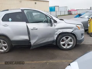 2015 Chevrolet Trax LTZ with VIN 3GNCJTSB7FL235895, listed as a IAAI auction lot 41279161 with 158,877 mi miles. Bid and sale history available at carsss.com. Image 20.