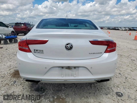 2017 Buick LaCrosse Premium with VIN 1G4ZR5SS5HU141204, listed as a Copart auction lot 61934925 with 68,022 mi miles and Salvage title. Bid and sale history available at DreamBid. Image 6.