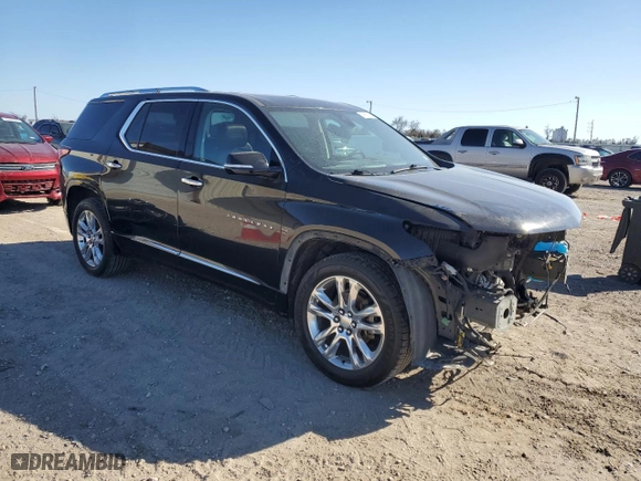 2018 Chevrolet Traverse High Country with VIN 1GNEVKKW5JJ131724, listed as a Copart auction lot 46585035 with 133,325 mi miles and Salvage Title. Bid and sale history available at carsss.com. Image 4.