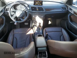 2017 Audi Q3 Premium Plus with VIN WA1HCCFS8HR011026, listed as a Copart auction lot 88106125 with 86,257 mi miles and Salvage title. Bid and sale history available at DreamBid. Image 8.
