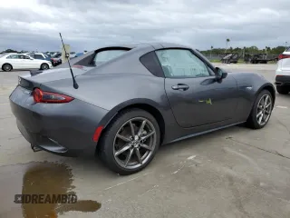 2017 Mazda MX-5 Miata RF Grand Touring with VIN JM1NDAM71H0103107, listed as a Copart auction lot 74390124 with 22,339 mi miles and Salvage Title. Bid and sale history available at carsss.com. Image 3.
