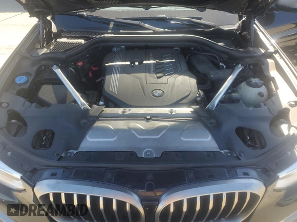 2020 BMW X3 M40i with VIN 5UXTY9C01L9B03869, listed as a Copart auction lot 46637515 with 57,052 mi miles and Salvage Title. Bid and sale history available at DreamBid. Image 13.