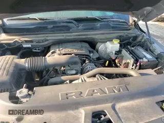 2019 Ram 1500 Big Horn with VIN 1C6RREFT1KN666812, listed as a Copart auction lot 80140395 with 128,037 mi miles and Salvage title. Bid and sale history available at DreamBid. Image 15.