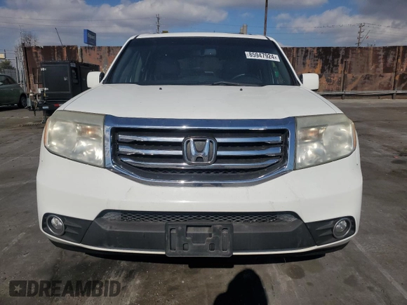 2014 Honda Pilot EX-L with VIN 5FNYF3H77EB018900, listed as a Copart auction lot 85947924 with 74,842 mi miles and Salvage Title. Bid and sale history available at DreamBid. Image 5.