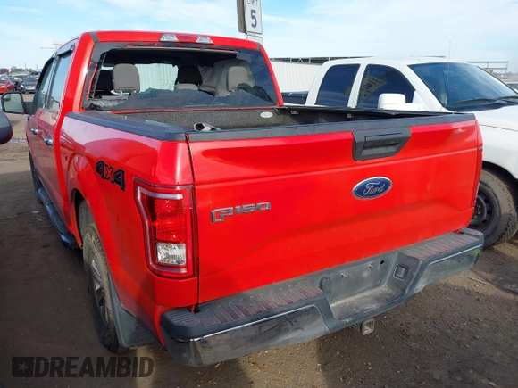 2015 Ford F-150 XLT with VIN 1FTEW1EP6FFC78164, listed as a IAAI auction lot 41629720 with 176,756 mi miles and . Bid and sale history available at carsss.com. Image 3.