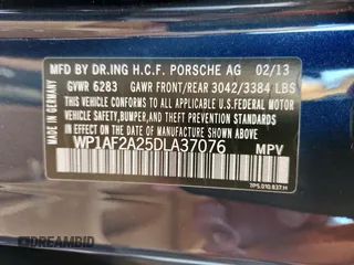 2013 Porsche Cayenne Diesel с VIN WP1AF2A25DLA37076, выставлен на аукционе Copart как лот 62026655 с пробегом 79 911 миль миль и Списание • Salvage title. История ставок и продаж доступна на DreamBid. Изображение 13.