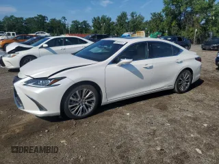 2020 Lexus ES 300h z VIN 58AD21B16LU008161, wystawiony jako Copart lot #64924345 z przebiegiem 96 819 mil mil oraz Szkoda całkowita • Salvage title. Historia ofert i sprzedaży dostępna na DreamBid. Obrazek 1.