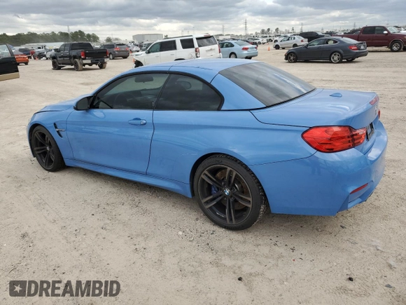 2015 BMW M4 with VIN WBS3U9C55FP967287, listed as a Copart auction lot 40572814 with 85,981 mi miles. Bid and sale history available at carsss.com. Image 2.