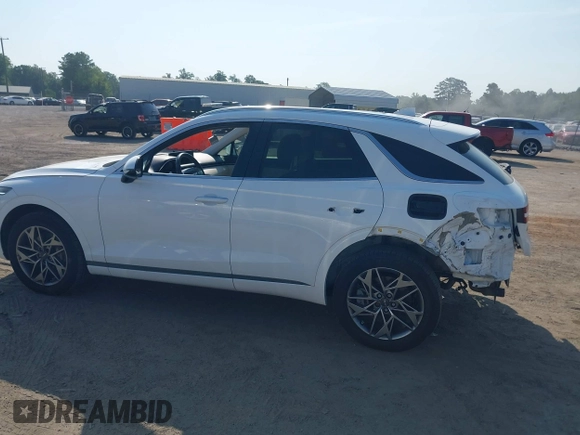 2023 Genesis GV70 2.5T with VIN KMUMADTB6PU096929, listed as a IAAI auction lot 42554427 with 73,553 mi miles and . Bid and sale history available at DreamBid. Image 14.