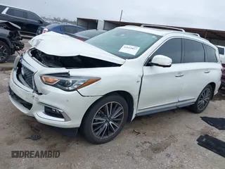 2020 Infiniti QX60 Pure with VIN 5N1DL0MN7LC545576, listed as a IAAI auction lot 41615817 with 62,858 mi miles and . Bid and sale history available at DreamBid. Image 17.
