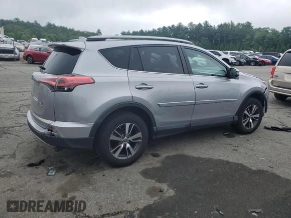 2018 Toyota RAV4 XLE with VIN 2T3RFREV8JW741461, listed as a Copart auction lot 57728244 with 88,925 mi miles and Salvage Title. Bid and sale history available at DreamBid. Image 3.