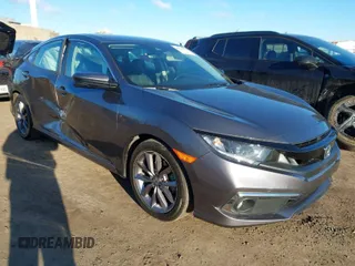 2021 Honda Civic Sedan EX-L with VIN 2HGFC1F71MH704156, listed as a IAAI auction lot 41339459 with 30,120 mi miles. Bid and sale history available at carsss.com. Image 1.