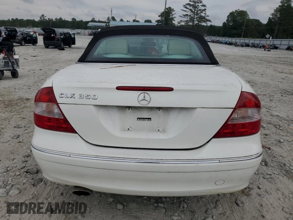 2006 Mercedes-Benz CLK-Class 3.5L with VIN WDBTK56H16F188453, listed as a Copart auction lot 74019644 with 137,860 mi miles and Salvage Title. Bid and sale history available at carsss.com. Image 6.