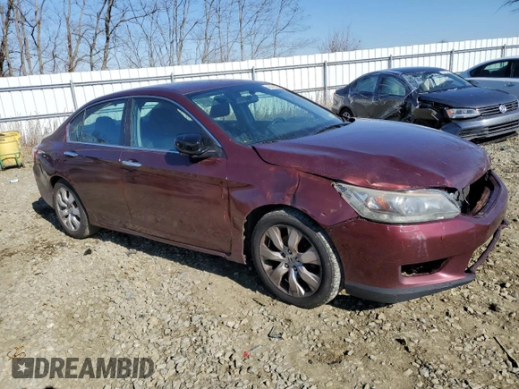 2014 Honda Accord Sport with VIN 1HGCR2F51EA242591, listed as a Copart auction lot 46987465 with 206,609 mi miles and Non Repairable. Bid and sale history available at carsss.com. Image 4.