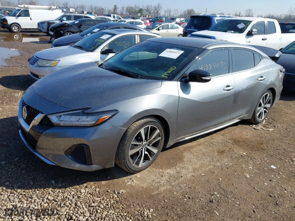2021 Nissan Maxima SV with VIN 1N4AA6CV2MC506712, listed as a IAAI auction lot 41884073 with 84,117 mi miles. Bid and sale history available at carsss.com. Image 18.