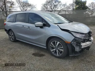 2023 Honda Odyssey Touring с VIN 5FNRL6H86PB032605, выставлен на аукционе Copart как лот 50919785 с пробегом 39 061 миль миль и Списание • Salvage title. История ставок и продаж доступна на DreamBid. Изображение 4.