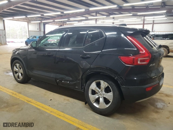 2019 Volvo XC40 Momentum with VIN YV4162XZ7K2009012, listed as a Copart auction lot 51785795 with 80,607 mi miles and Salvage Title. Bid and sale history available at carsss.com. Image 2.