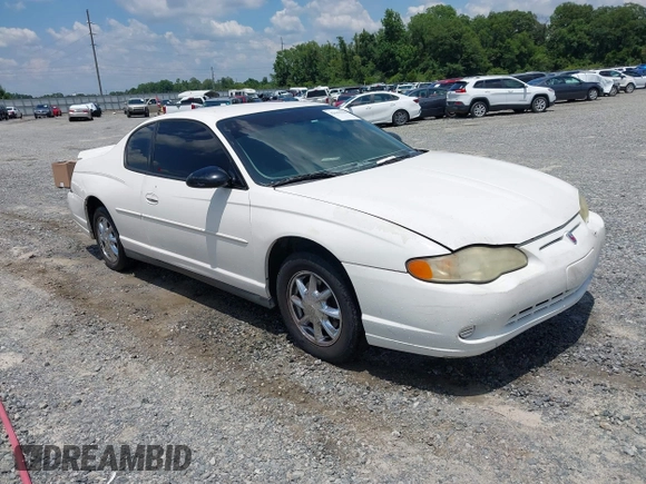 2004 Chevrolet Monte Carlo LS с VIN 2G1WW12E049200887, выставлен на аукционе IAAI как лот 42663208 с пробегом 190 023 миль миль и . История ставок и продаж доступна на DreamBid. Изображение 1.